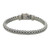 Men's Sterling Silver Chain Bracelet 'Dragon'