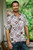 Men's Cotton Batik Shirt with Traditional Balinese Motifs 'Island Kaleidoscope'