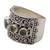 Peridot and 925 Sterling Silver Multi-Stone Ring from Bali 'Lucky Four'