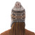 100 Alpaca Chullo Hat in Tan and Eggshell from Peru 'Andean Patterns'