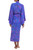 Handcrafted Purple Batik Rayon Robe from Indonesia 'Purple Mist'