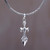 Sterling Silver Sword Pendant Necklace from Indonesia 'Sword of Airlangga'