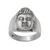 Sterling Silver Men's Buddha Band Ring from Bali 'Buddha's Influence'