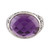 Amethyst and Sterling Silver Cocktail Ring from India 'Lilac Glimmer'