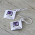 Amethyst and Sterling Silver Modern Earrings from India 'Feminine Purple'