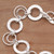 Handmade Sterling Silver Link Bracelet from Indonesia 'Circle of Hope'