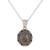 Labradorite and Sterling Silver Pendant Necklace from India 'Silver Allure'