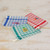Multicolor Plaid Cotton Dish Towels Set of 3 'Fresh Color'