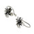 Sterling Silver Frangipani Ear Cuffs from Thailand 'Frangipani Sprial'