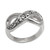 Hand Crafted Sterling Silver Infinity Symbol Ring from Bali 'Tangled Vine'