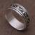 925 Sterling Silver Unisex Spinner Meditation Ring from Bali 'Stream of Life'