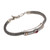 Gold Accent 925 Silver Garnet Pendant Bracelet from Bali 'Center of Hope'