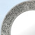 Circular Shimmering Mosaic Wall Mirror from India 'Round Shimmer'