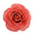 Artisan Crafted Natural Rose Brooch in Pink from Thailand 'Rosy Mood in Pink'