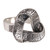 925 Sterling Silver Infinity Cocktail Ring from Bali 'Infinite Songket'