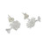 Sterling Silver Tree-Shaped Stud Earrings from Thailand 'Branches Above'