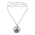 Saint Christopher Sterling Silver Pendant Necklace from Java 'Saint Christopher'