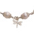 Cultured Pearl and Sterling Silver Dragonfly Charm Bracelet 'Moonlight Dragonfly'