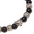 Onyx Leopard Beaded Stretch Bracelet from Bali 'Leopard Strength'