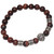 Tiger's Eye Lion Beaded Stretch Bracelet from Bali 'Regal Pride'