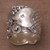 Sterling Silver Fish-Themed Band Ring from Bali 'Guardian Koi'