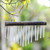 Bamboo and Aluminum Floral Wind Chimes from Bali 'Melodic Blossom'