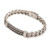 Sterling Silver Braided Wristband Bracelet from Bali 'Distinctive Style'