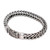 Men's Sterling Silver Chain Bracelet from Bali 'Magic Conjurer'