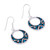 Geometric Turquoise Dangle Earrings from Mexico 'Windows of History'