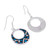 Geometric Turquoise Dangle Earrings from Mexico 'Windows of History'