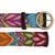 Hand-Embroidered Floral Wool Belt from Peru 'Inca Flowers'