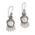Amethyst and Cultured Pearl Dangle Earrings from Bali 'Sunshine Princes'