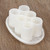 Onyx Shot Glasses with Tray Set of 6 from Mexico 'Elegant Party'