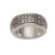 Unisex Sterling Silver Spinner Ring with Buddhist Motifs 'Samsi Spin'