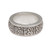 Unisex Sterling Silver Spinner Ring with Buddhist Motifs 'Samsi Spin'