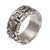 Men's Sterling Silver Wedding Band Ring from Bali 'Everlasting Romance'