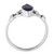 Iolite and Sterling Silver Cocktail Ring from India 'Glorious Marquise'