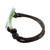 Cross-Shaped Apple Green Jade Bracelet from Guatemala 'Maya Faith in Apple Green'