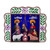 Three Kings Christmas-Themed Ayacucho Retablo from Peru 'The Magi Bring Gifts'