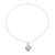Rainbow Moonstone and Sterling Silver Pendant Necklace 'Divine Allure'
