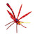 Handmade Dragonfly Alebrije Figurine in Red from Oaxaca 'Red Dragonfly'