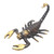 Cast Bronze Scorpion Figurine Antique Finish from Bali 'Scorpion's Bite' Cast Bronze Scorpion Figurine Antique Finish from Bali 'Scorpion's Bite'