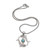 Sterling Silver Reconstituted Turquoise Dolphin Necklace ''Dolphin Harmony''
