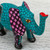 Mexican Hand Painted Wood Elephant Alebrije Figurine 'Elephant Dream'