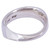 High-Polish Sterling Silver Band Ring from Taxco Mexico 'Meditation and Balance'