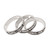 Handmade Sterling Silver Stacking Rings Set of 3 'Together'