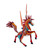 Handcrafted Alebrije Wood Pegasus Statuette from Mexico 'Magnificent Pegasus'