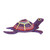Handcrafted Copal Wood Alebrije Turtle Figurine 'Exquisite Turtle'