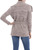 Light Brown Alpaca Blend Long-Sleeve Buttoned Sweater Jacket 'Frothed Cocoa'