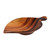 Leaf-Shaped Wood Appetizer Bowl from Guatemala 'Jungle Delicacies'